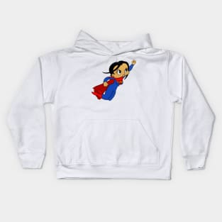 Booper Girl in 1930s cuphead cartoon style Kids Hoodie